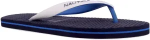 Nautica Men's Flip Flop, Beach Sandal, Boat Slide, Water Slippers