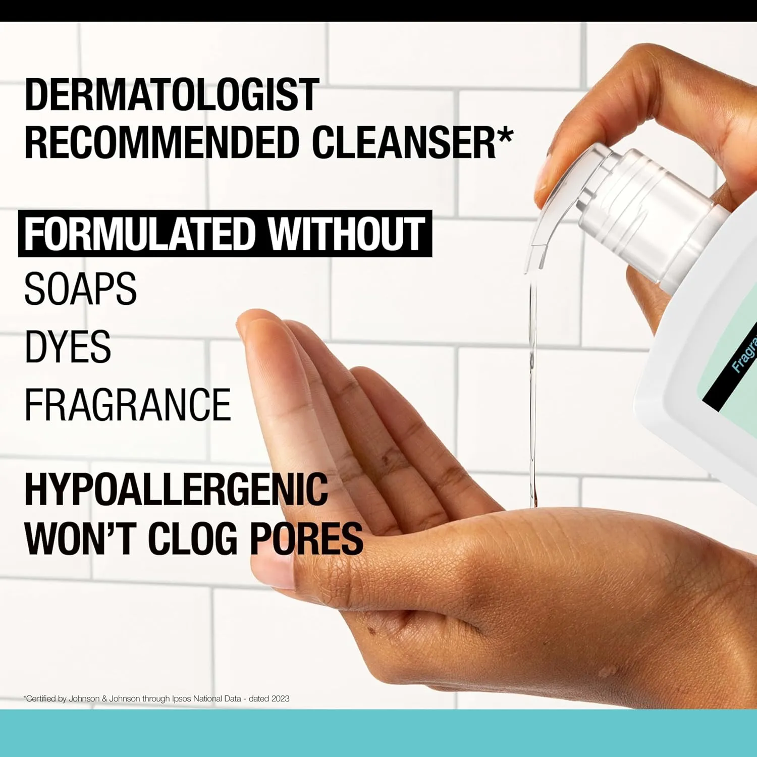 Neutrogena Fragrance Free Ultra Gentle Foaming Daily Cleanser, Hydrating Face Wash for Sensitive Skin, Removes Makeup & Gently Cleanses Without Over Drying, Hypoallergenic, 16 fl. oz