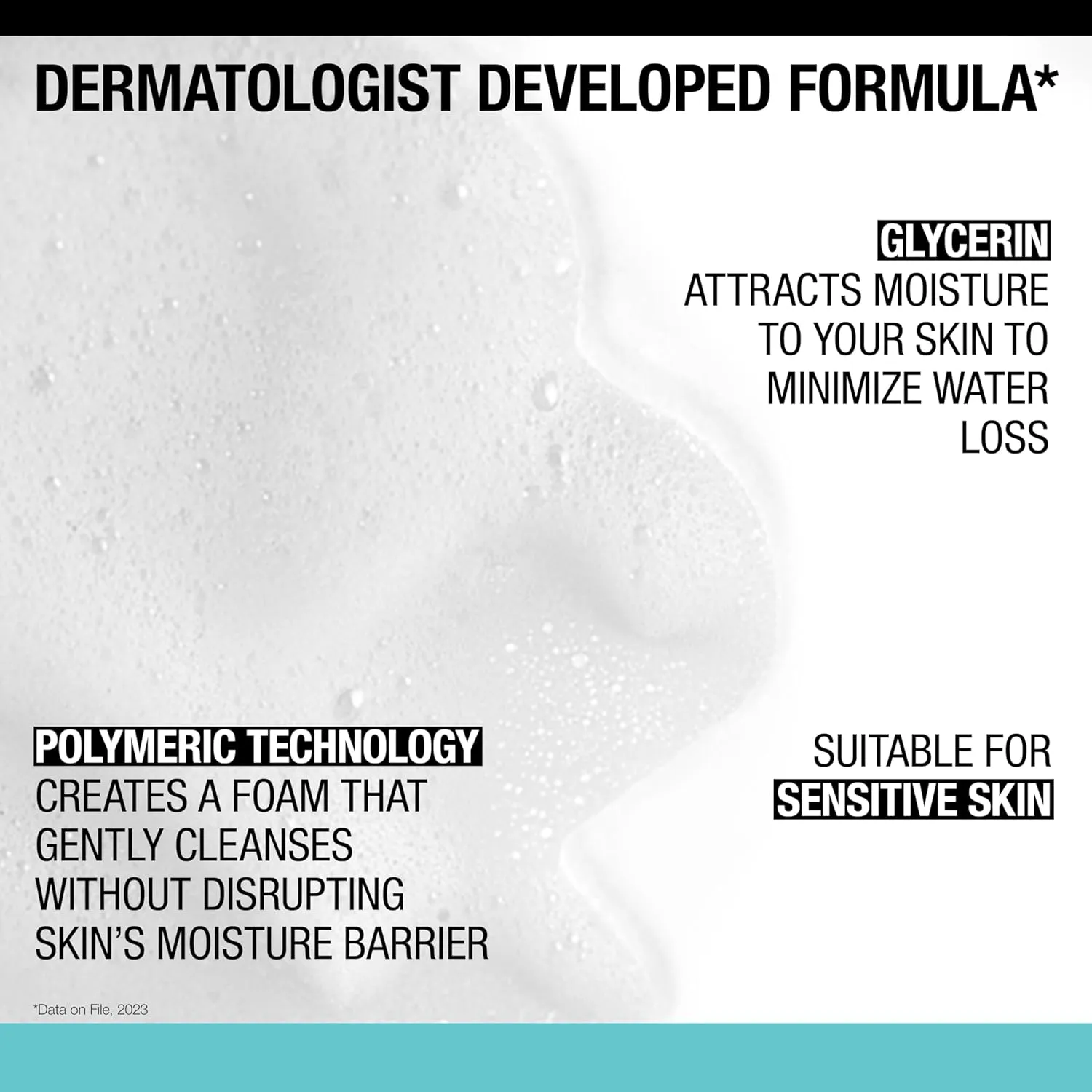 Neutrogena Fragrance Free Ultra Gentle Foaming Daily Cleanser, Hydrating Face Wash for Sensitive Skin, Removes Makeup & Gently Cleanses Without Over Drying, Hypoallergenic, 16 fl. oz