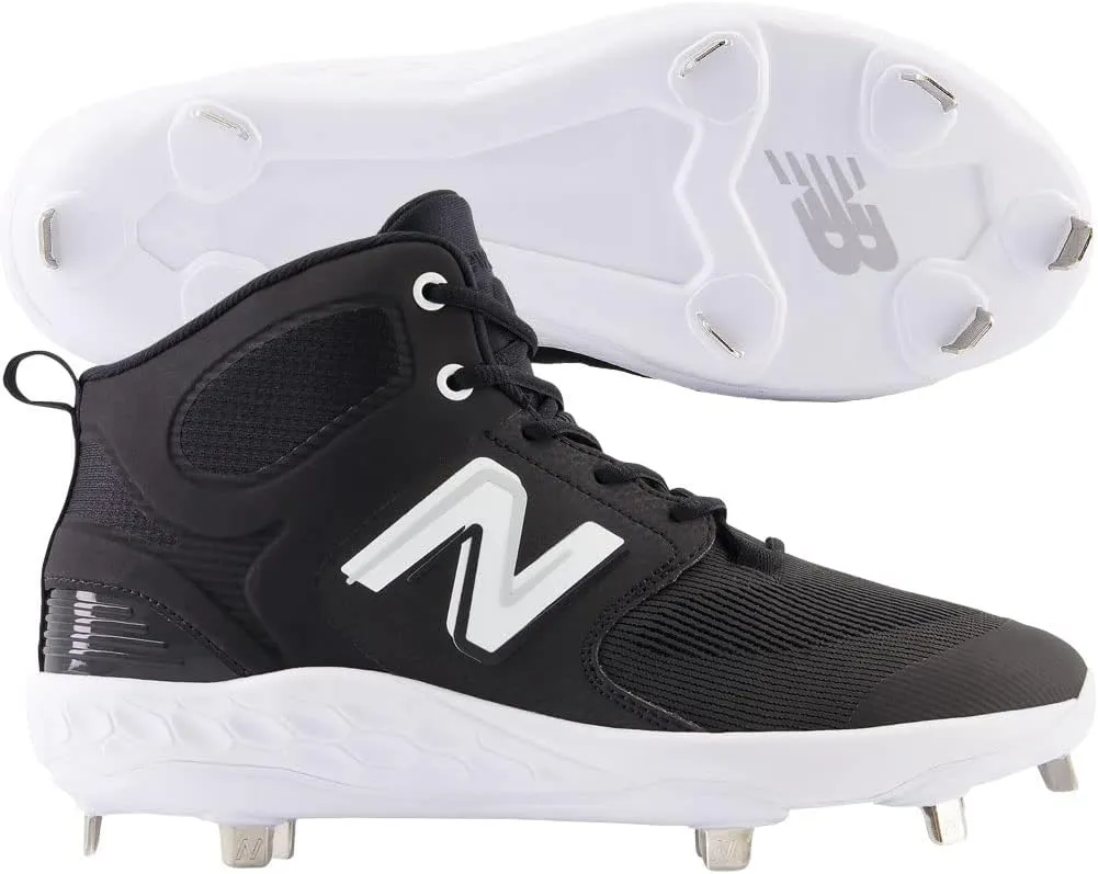 New Balance Men's Fresh Foam X 3000v6 Mid-Metal Baseball Shoe