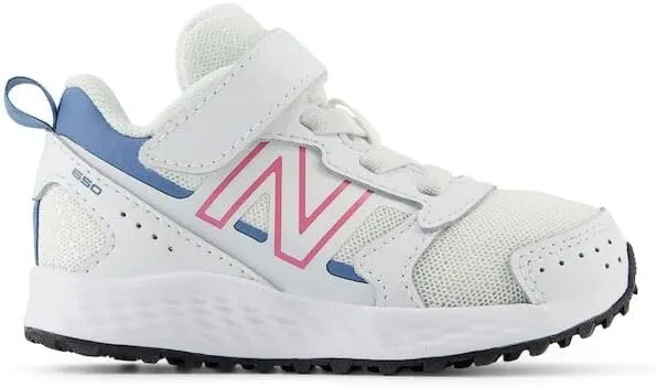 New Balance Unisex-Child Kids Fresh Foam 650 V1 Bungee Lace with Top Strap Running Shoe