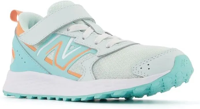 New Balance Unisex-Child Kids Fresh Foam 650 V1 Bungee Lace with Top Strap Running Shoe