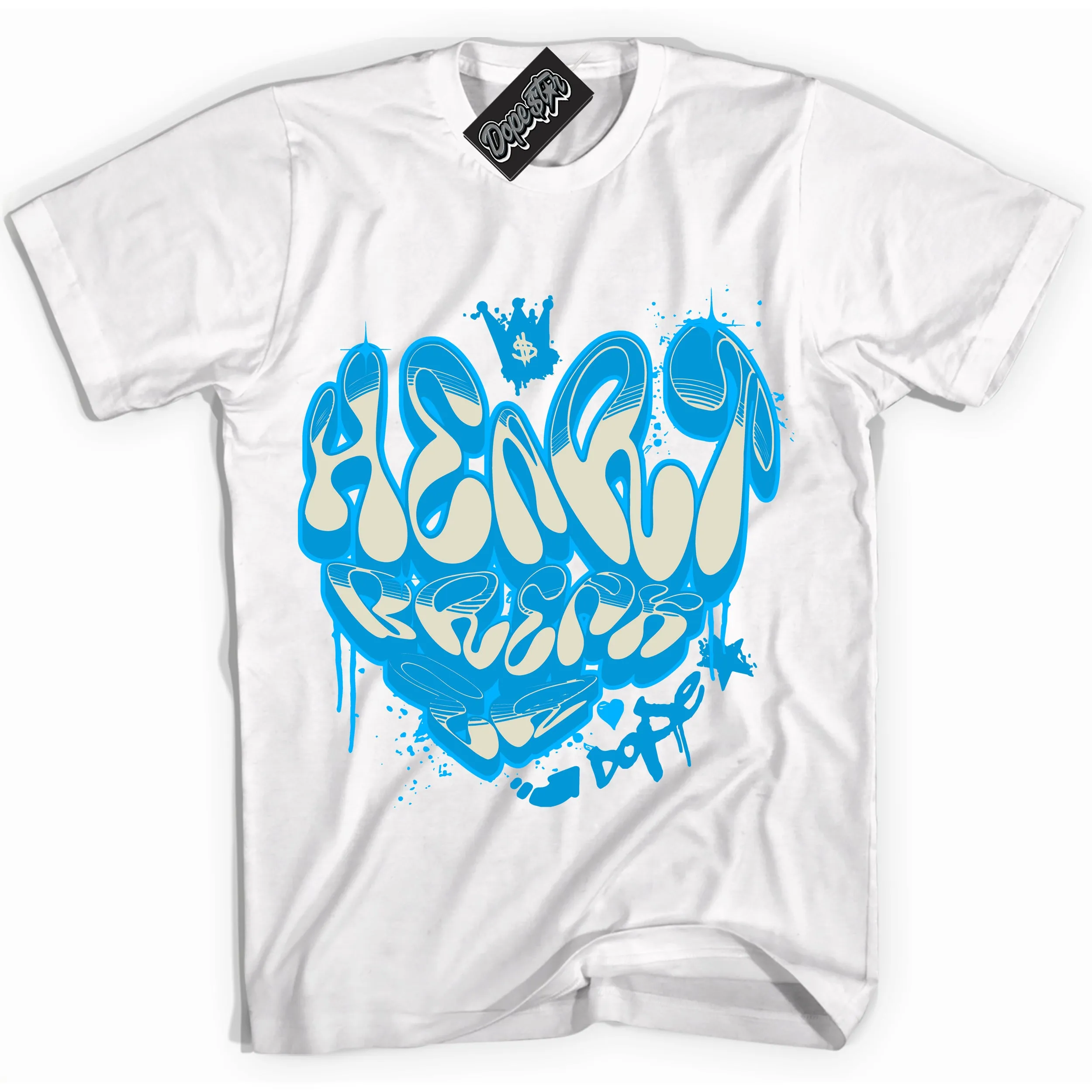 Next Nature Light Khaki Star Blue Dunk Sneaker Shirt Heartbreaker Graffiti Graphic