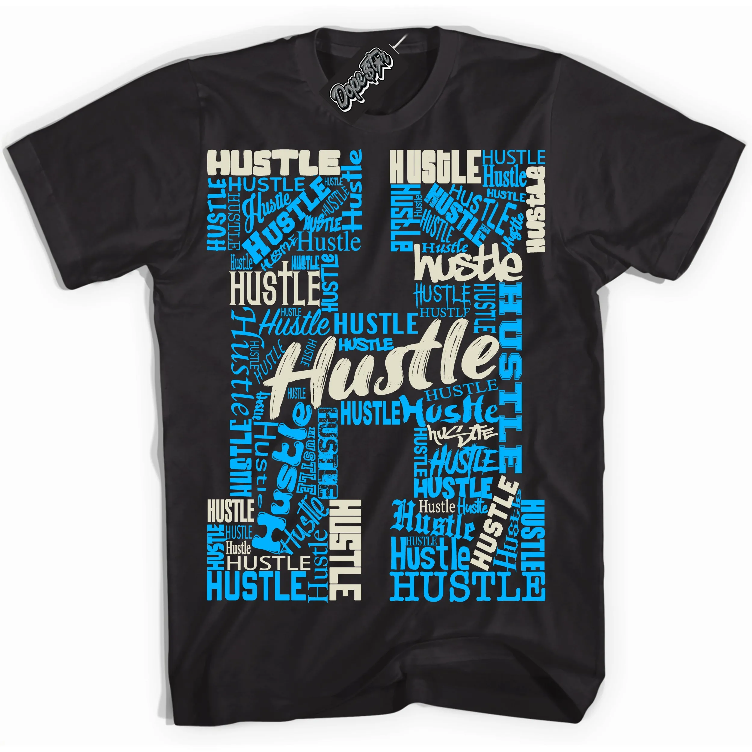 Next Nature Light Khaki Star Blue Dunk Sneaker Shirt Hustle H Graphic