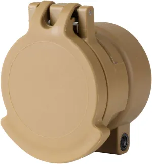 Nightforce Objective Durable Weather-Resistant Spring-Loaded Flip-Up Rotational Lens Caps with Thread-in Attachment