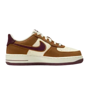 Nike Air Force 1 Low Light British Tan Burgundy Crush