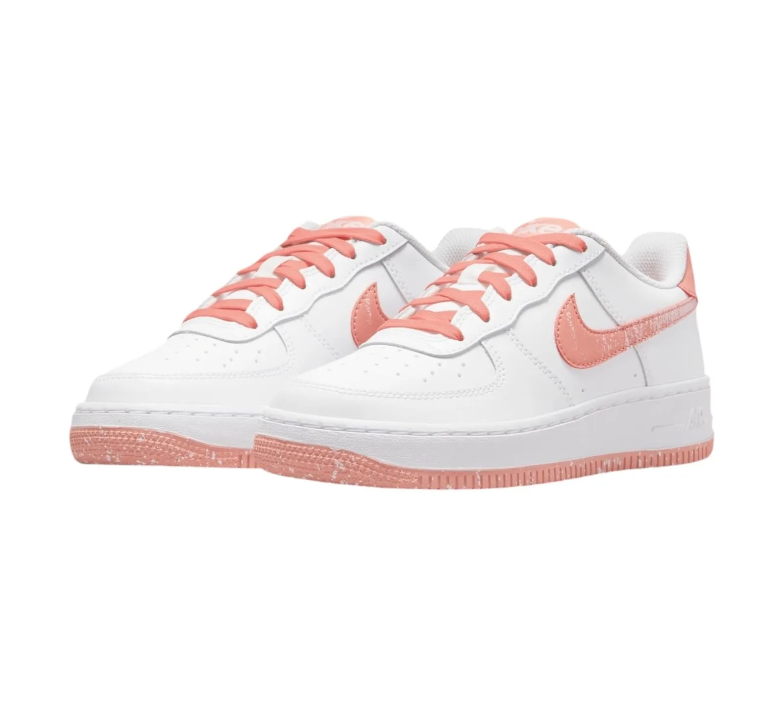 NIKE AIR FORCE 1 LOW LV8 WHITE LIGHT MADDER ROOT