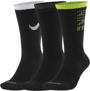 Nike Everyday Plus Cushioned Crew Multicolor 1 LG (Men's Shoe 8-12, Women's Shoe 10-13)