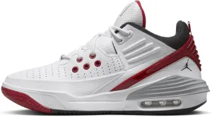 NIKE Jordan Max Aura 5 Men's Shoes (DZ4353-101, White/Varsity Red/Wolf Grey/Black) Size 10