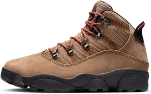 NIKE Jordan Winterized 6 Rings Men's Shoes (FV3826-202, Rocky TAN/Varsity RED/Black) Size 7.5