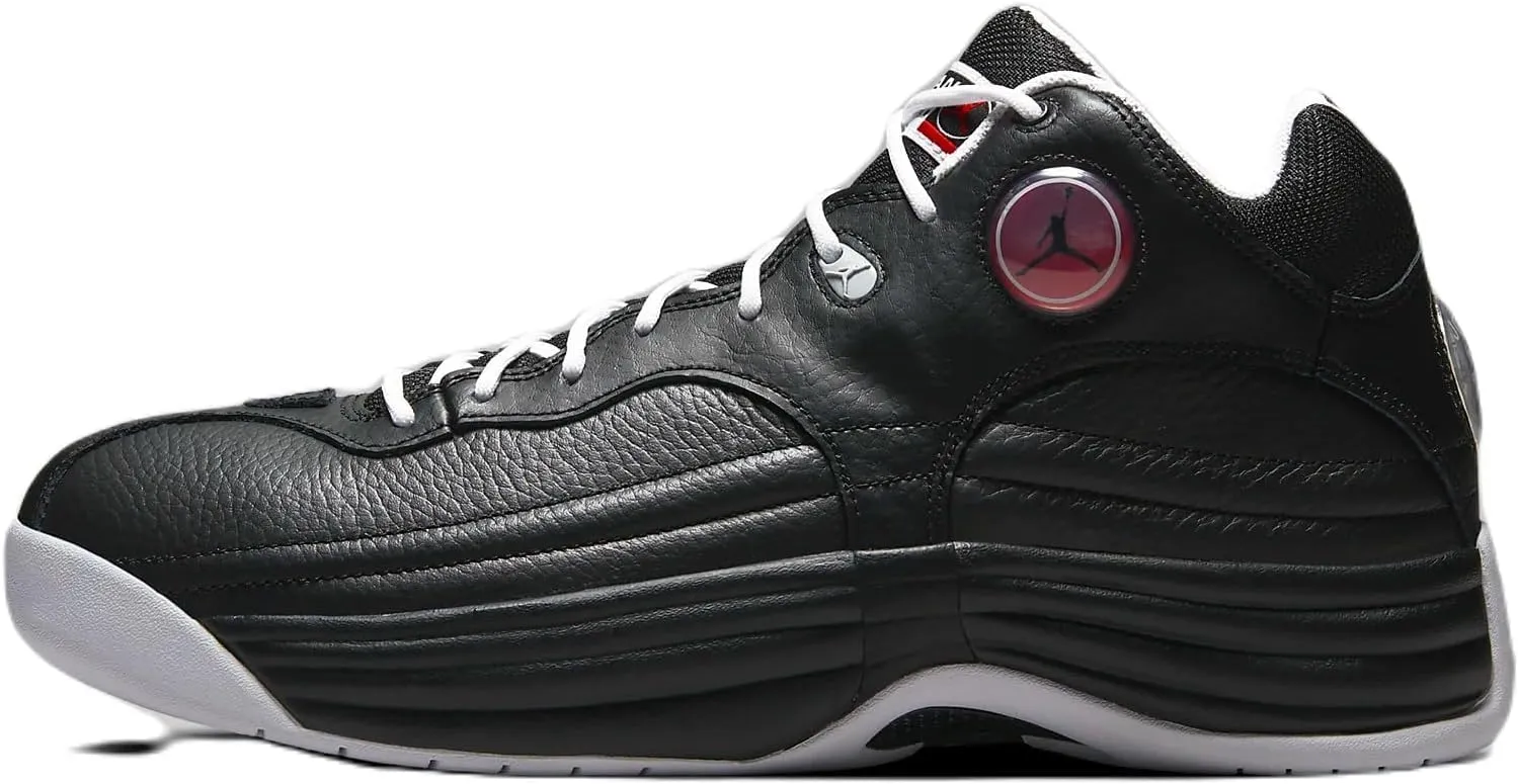 Nike Mens Jordan Jumpman Team I Basketball Shoes, Black/White/Varsity Red, 9.5 M US