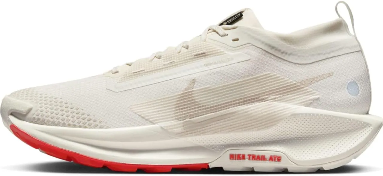 Nike Pegasus Trail 5 Gore-TEX Men's Waterproof Trail Running Shoes (FQ0908-100, Sail/Picante Red/Light Orewood Brown) Size 11