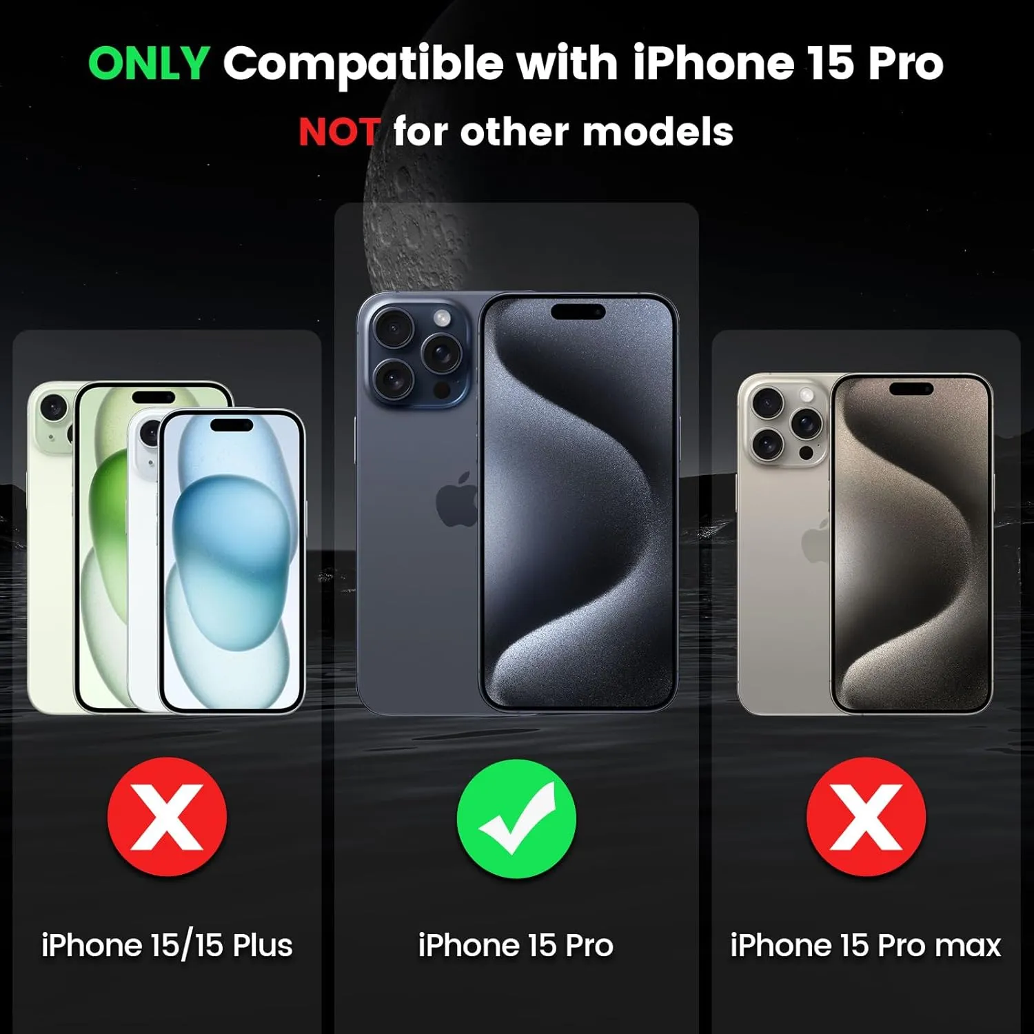 Nillkin for iPhone 15 Pro Case with Sliding Camera Cover, Slim Shockproof Protective Phone Case, [Upgraded Lens Protection], [Hard PC TPU Bumper], [Anti-Fingerprint], 6.1" 2023, Dark Purple