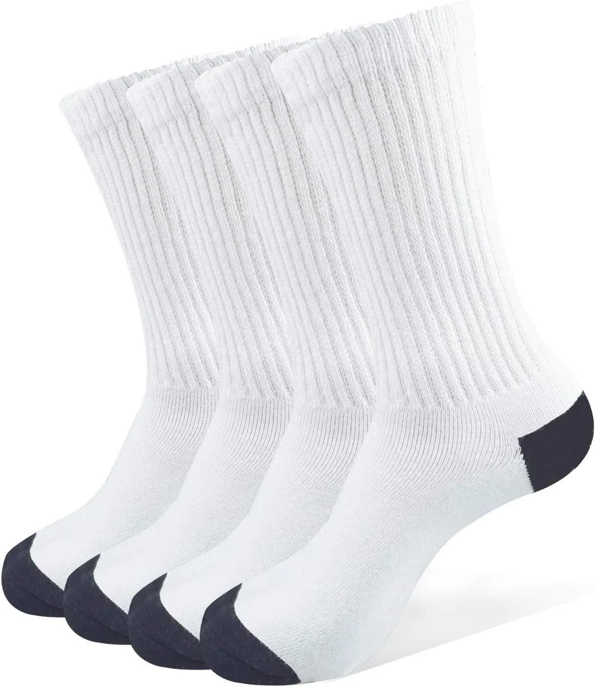 Non-Binding Top Extra Wide Diabetic Socks Cushioned Thick Warm Socks