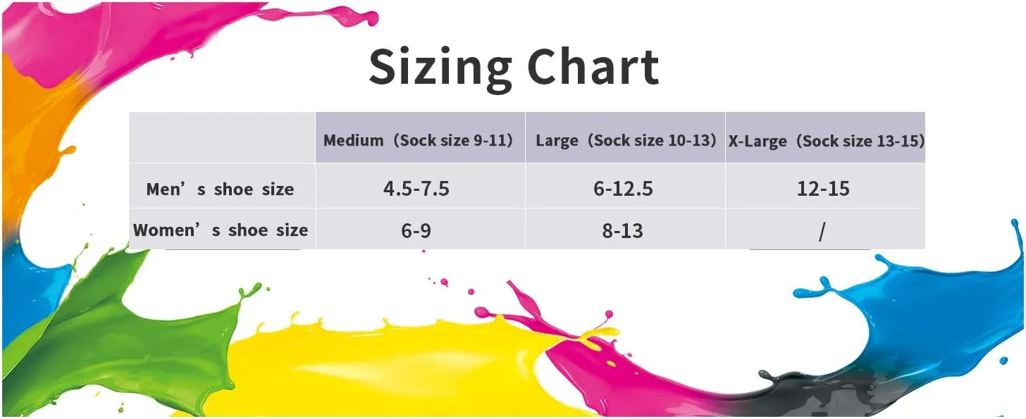 Non-Binding Top Extra Wide Diabetic Socks Cushioned Thick Warm Socks