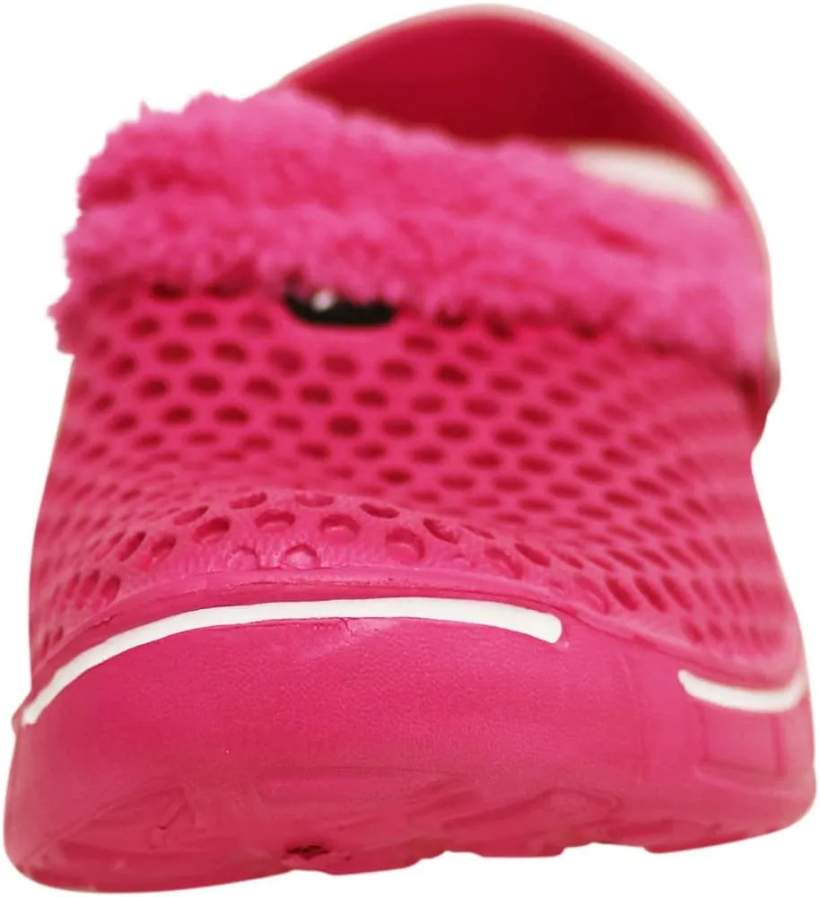 NORTY Women's Comfortable Lightweight EVA Garden Clog Shoe with Microfleece Lining