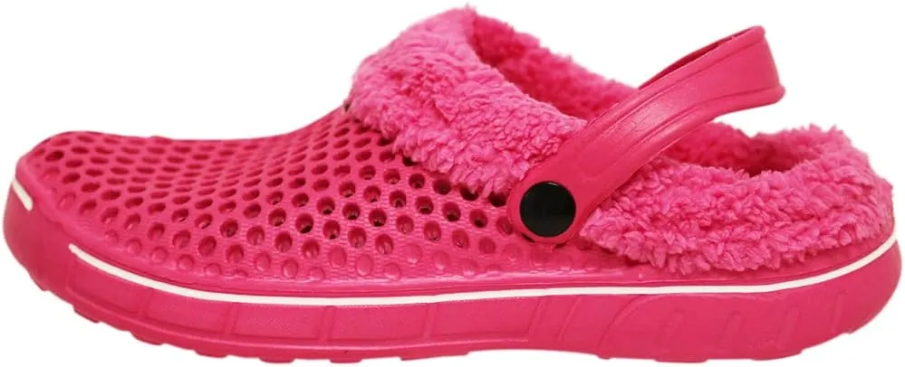 NORTY Women's Comfortable Lightweight EVA Garden Clog Shoe with Microfleece Lining