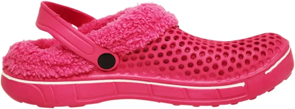 NORTY Women's Comfortable Lightweight EVA Garden Clog Shoe with Microfleece Lining