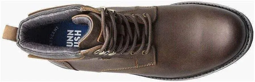 Nunn Bush Men's 1912 Plain Toe Chukka Lace Leather Boot with Scotchguard Defender