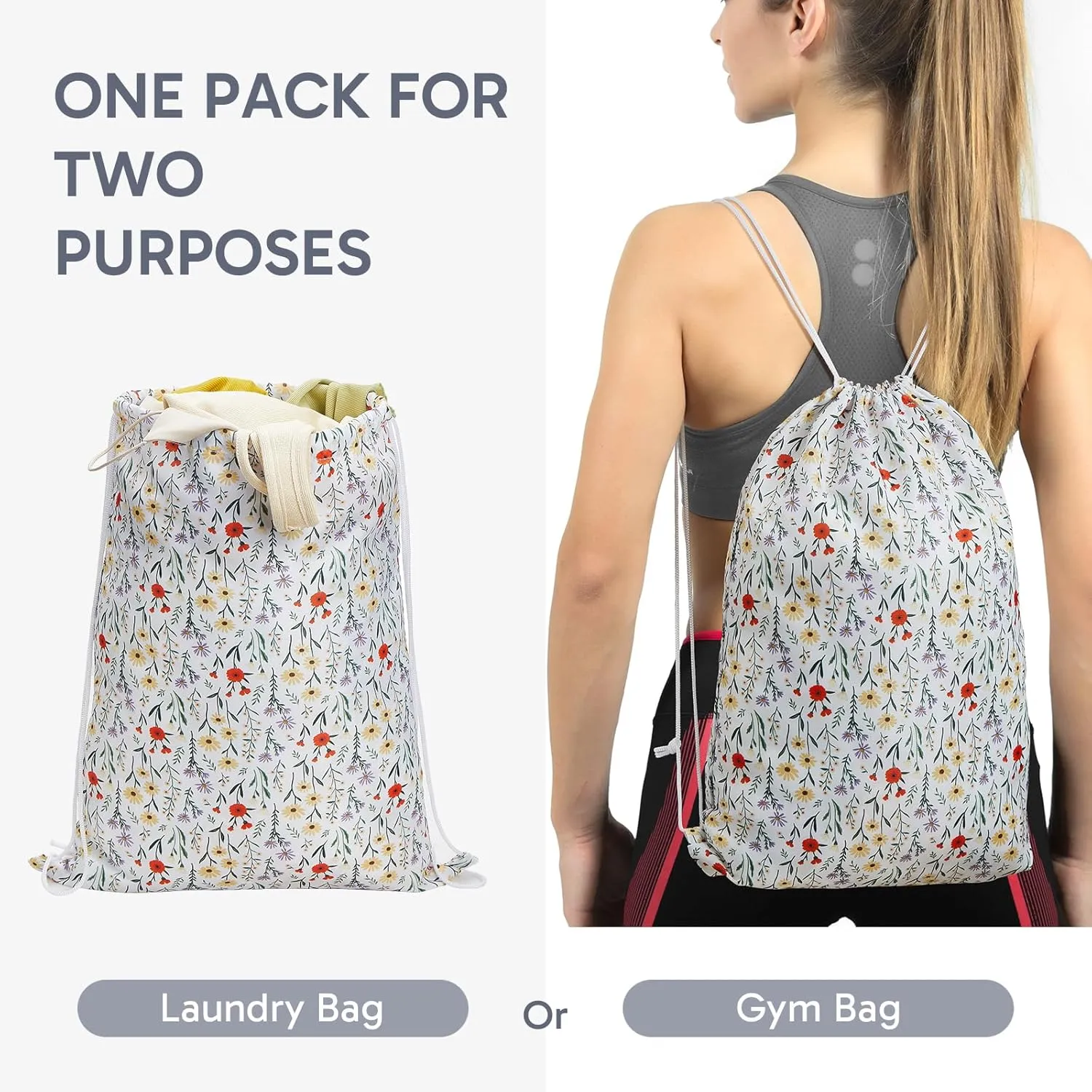OlarHike Travel Accessories ALL INCLUDED 10 Set Sturdy Packing Cubes for Suitcases, UPGRADED Anti-Tear Stitching, NEW Improved Luggage Packing Organizers, Essentials for Travel (Flower)