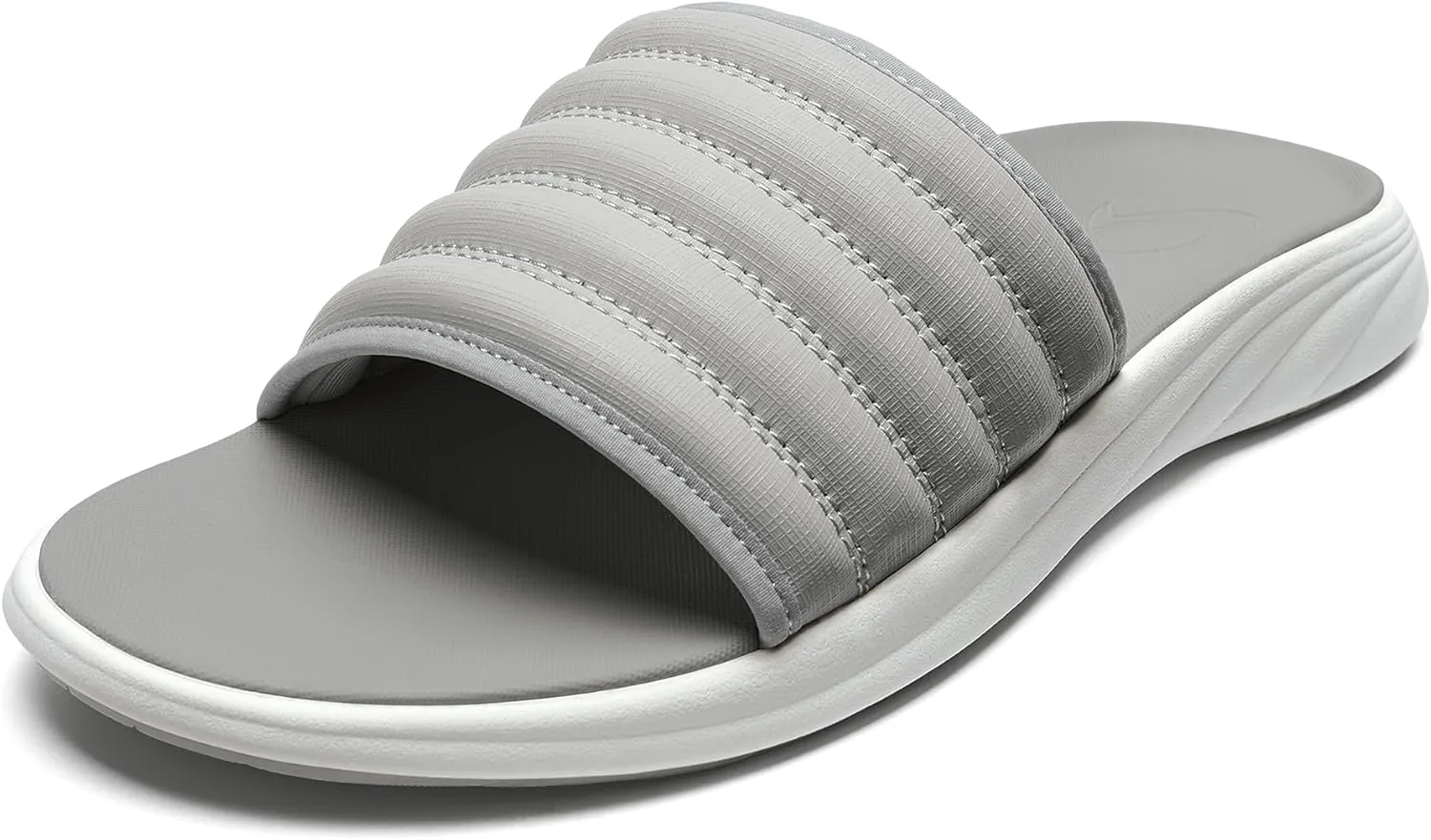 OLUKAI Komo Men's Slide Sandals, Water-Friendly Shoe with Cushioned Strap, All-Day Comfort & Support