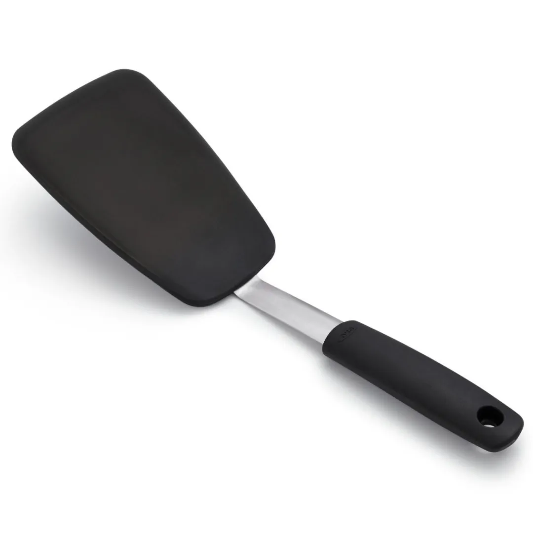 Oxo Large Silicone Flexible Turner Black