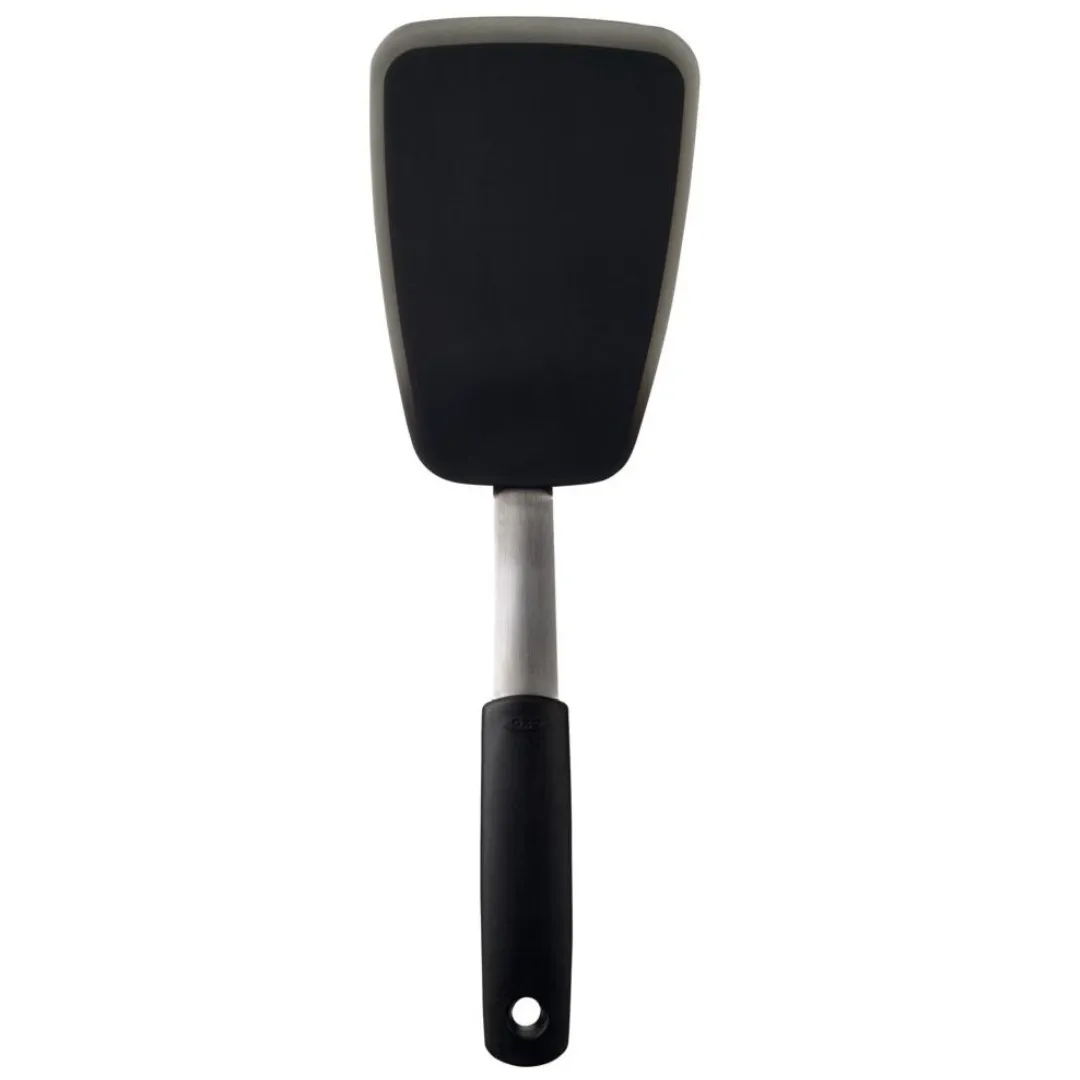 Oxo Large Silicone Flexible Turner Black