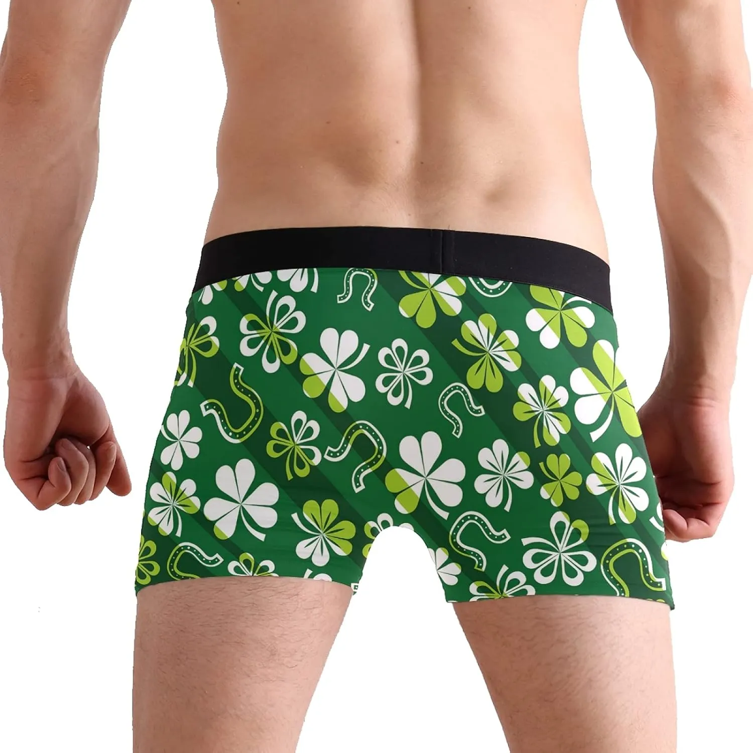 Oyihfvs Men's Novelty Boxer Briefs Breathable Underwear Stretchy Underpants Shorts S-XL