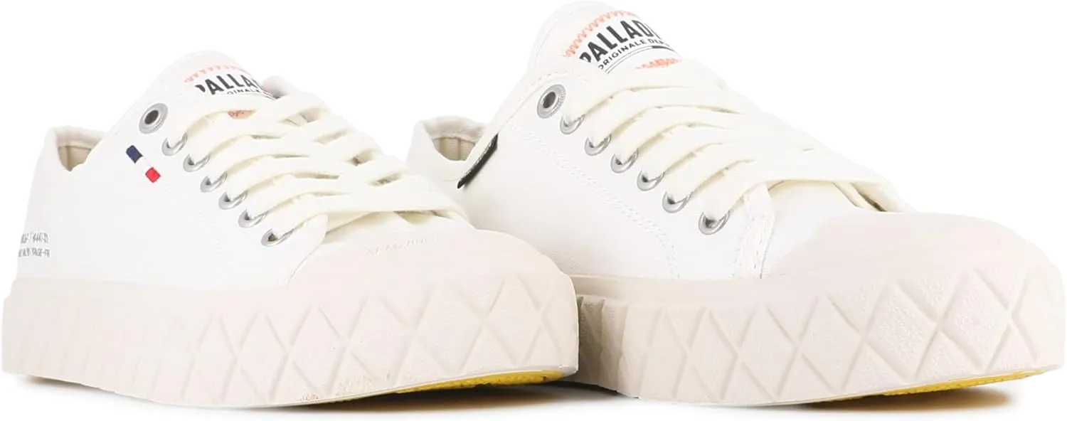 Palladium Unisex Palla Ace Organic Canvas Lace Up Sneaker