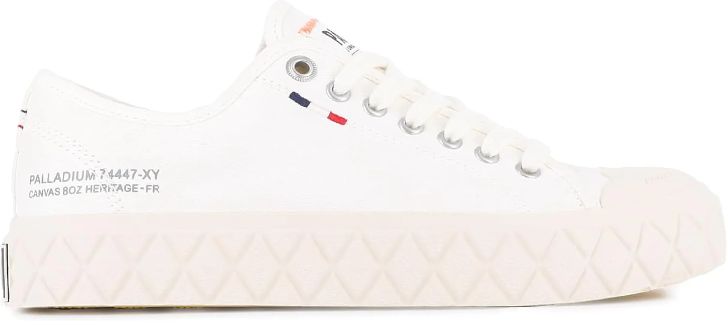 Palladium Unisex Palla Ace Organic Canvas Lace Up Sneaker