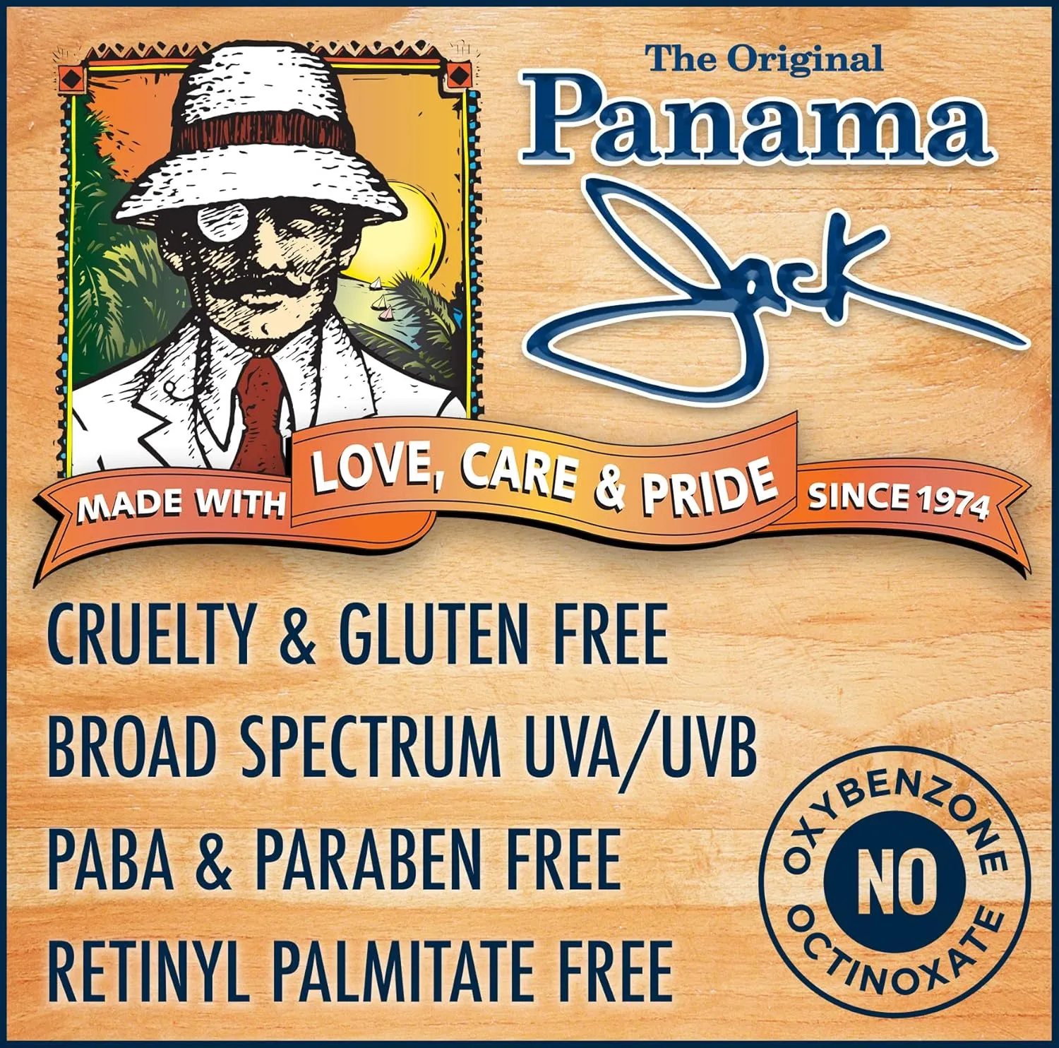 Panama Jack Sunscreen Suntan Lotion - SPF 30, Broad Spectrum UVA/UVB Protection, PABA, Paraben, Gluten & Cruelty Free, 6 FL OZ (Pack of 2)