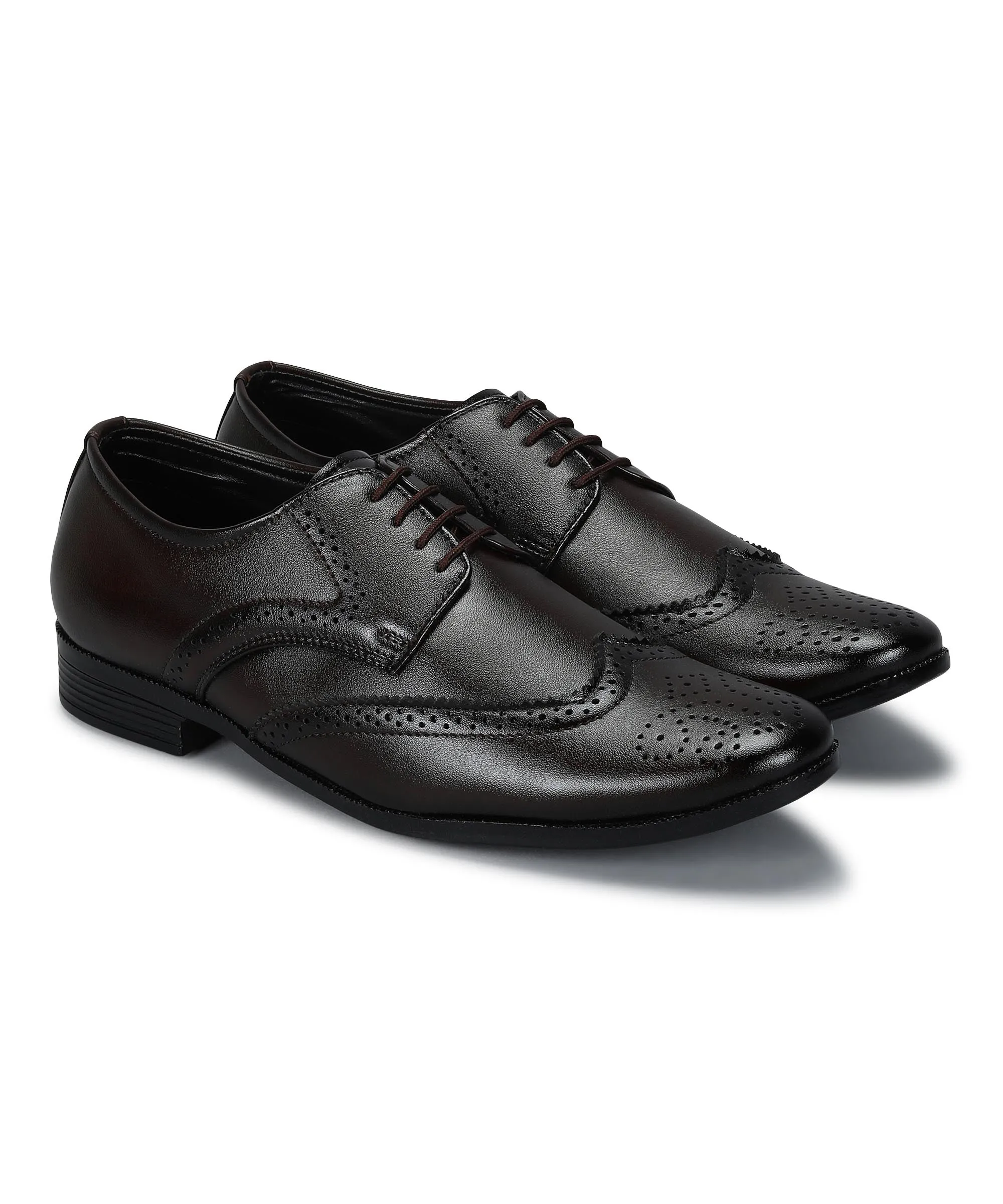 Paragon Men's Brown Formal Shoes| Trendy, Durable & Sturdy for Outdoor Wear