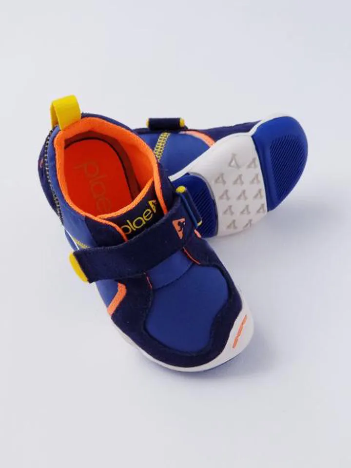 Plae Boy's Denim/Navy Sneakers