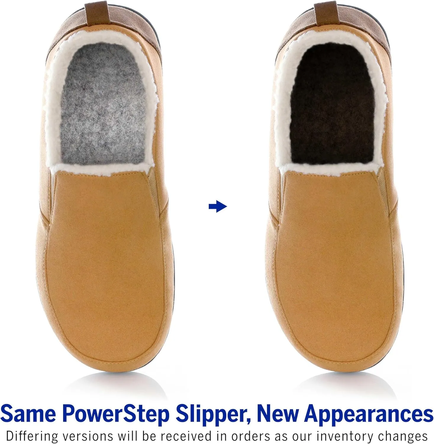 PowerStep Men's 2022 Archwear, House Shoes, Orthotic Slippers with Arch Support, Factory, 10