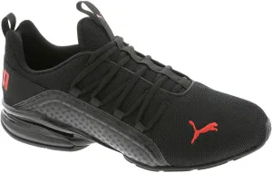 Puma Axelion Graphite Mens Running 105 DM US BlackRed, 10.5, 31036201