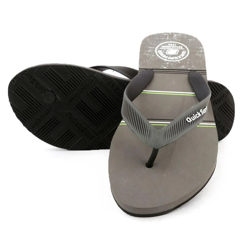 Quick Surf Men's Flip Flop Slippers 2337 - Dark Grey