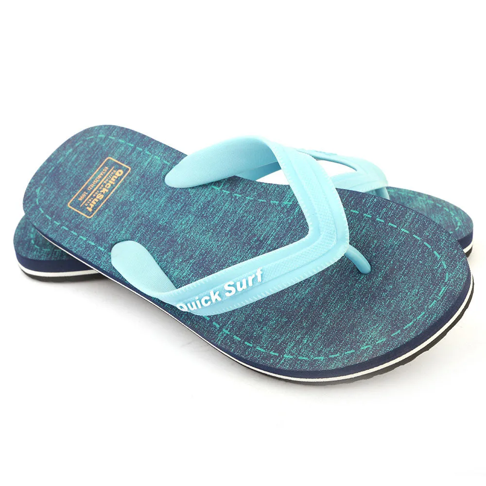 Quick Surf Men's Slippers QUI-1898 - Navy Blue