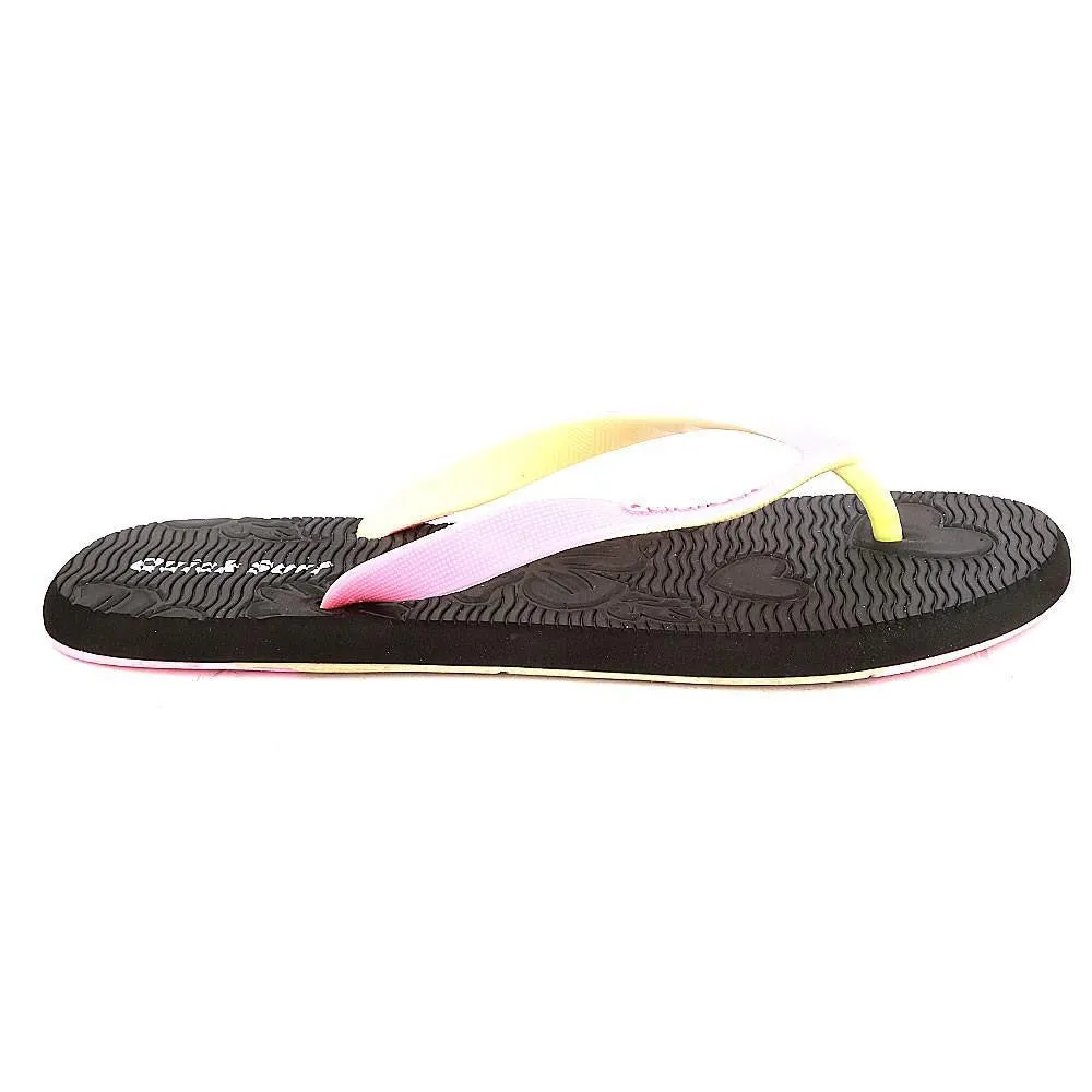 Quick Surf Women's Flip Flop Slippers 2580 - Black