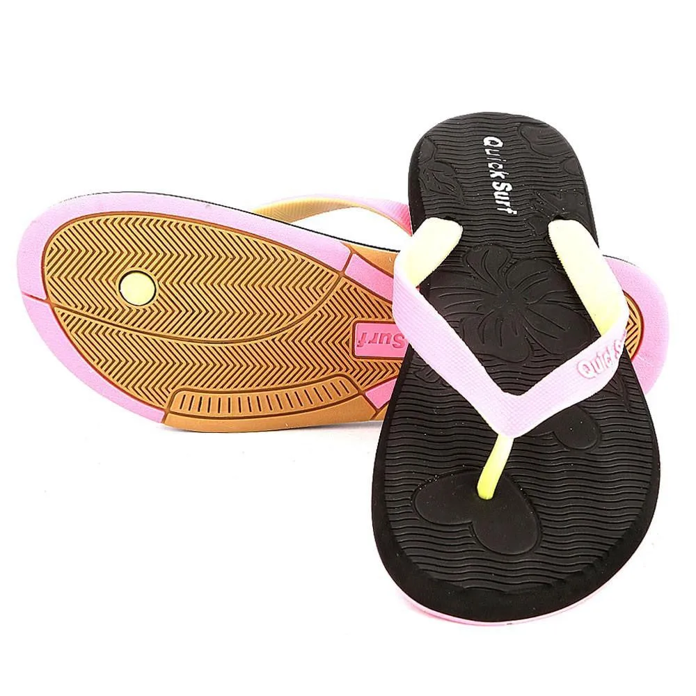 Quick Surf Women's Flip Flop Slippers 2580 - Black