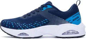 Quseek Mens Air Running Shoes Tennis Athletic Sneakers Lightweight Breathable Walking Sneakers for Gym Jogging Sports US 7-13