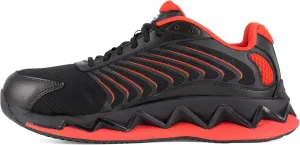 Reebok Work Men's RB3223 Zig Elusion Heritage Work Construction Shoe Black Safety, 12 Wide