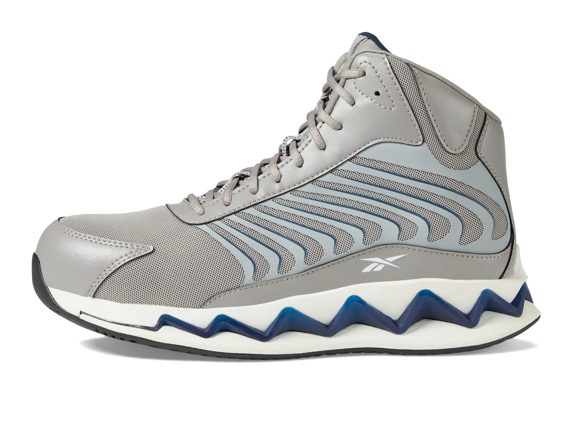 Reebok Work Men's RB3228 Zig Elusion Heritage Work Construction Shoe Grey Safety, 10 Wide