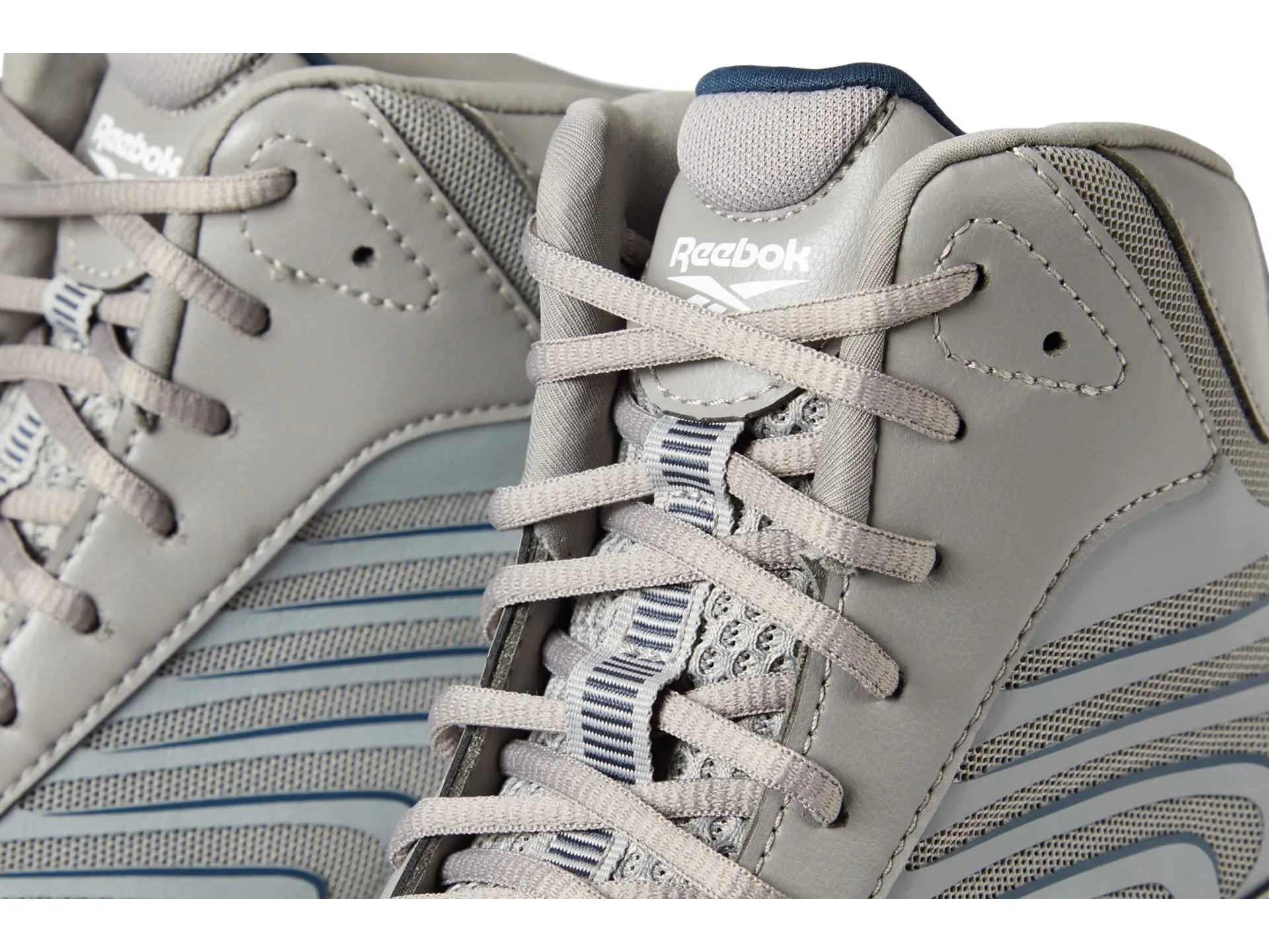 Reebok Work Men's RB3228 Zig Elusion Heritage Work Construction Shoe Grey Safety, 10 Wide