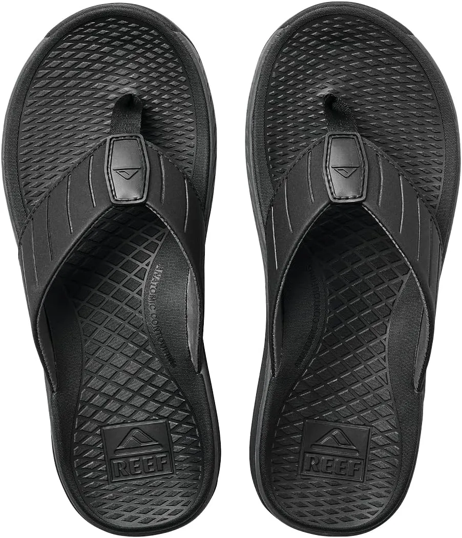 REEF Deckhand Men's Water Friendly Flip Flop, Boat Friendly, No Slip Traction, Quick Dry