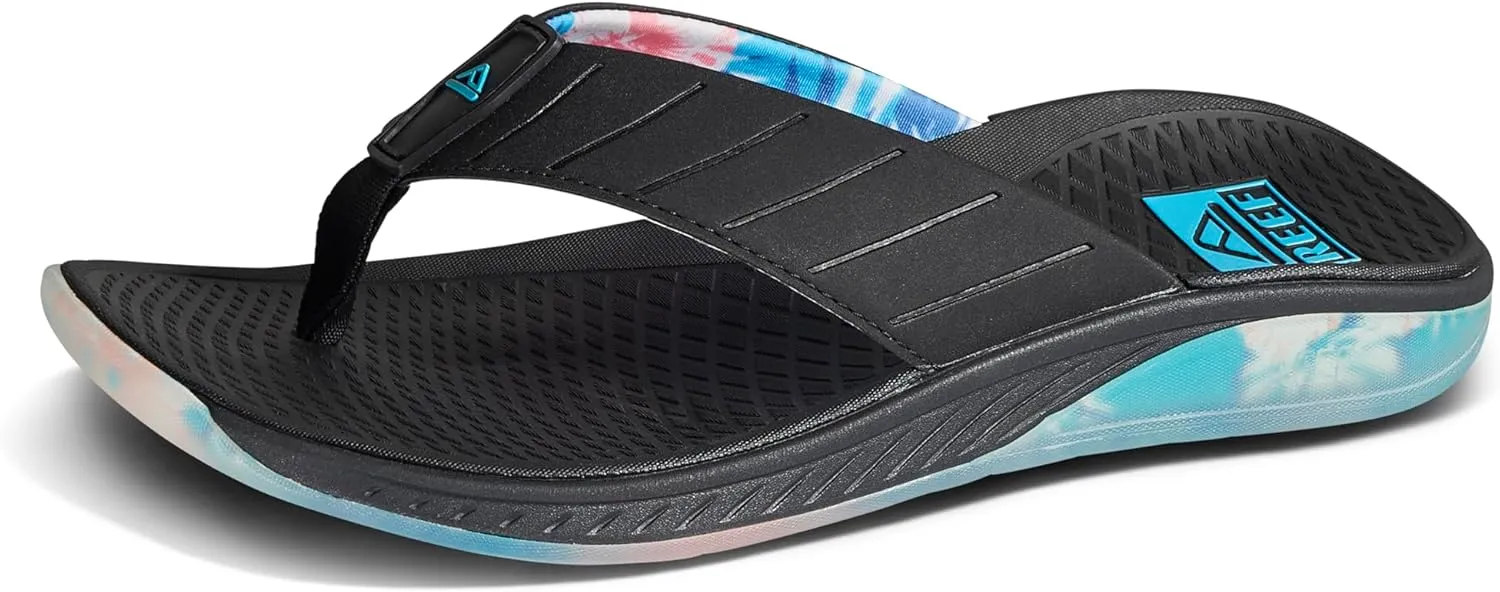 REEF Deckhand Men's Water Friendly Flip Flop, Boat Friendly, No Slip Traction, Quick Dry