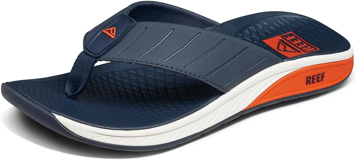 REEF Deckhand Men's Water Friendly Flip Flop, Boat Friendly, No Slip Traction, Quick Dry