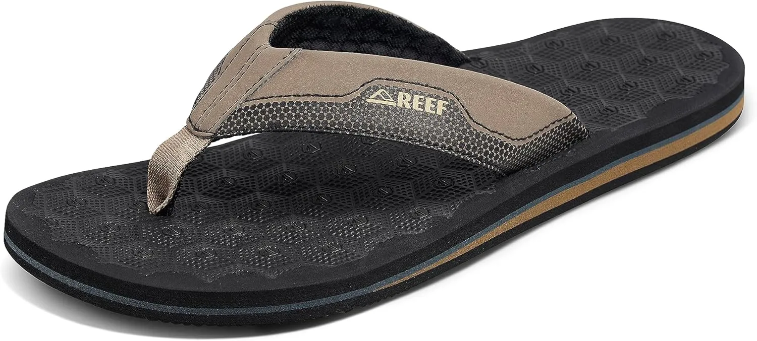 REEF Ripper Men's Beach Flip Flop, Soft Cushion Footbed, Water Friendly, Quick Dry