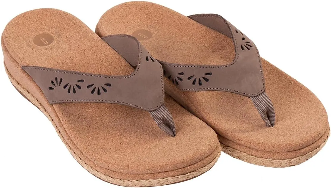 REVITALIGN Women's Kate Wedge Flip-Flop