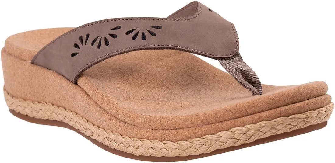 REVITALIGN Women's Kate Wedge Flip-Flop