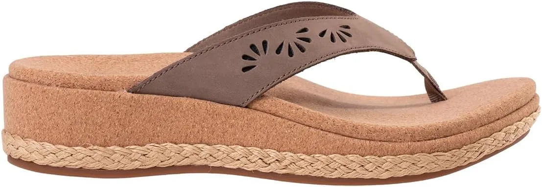 REVITALIGN Women's Kate Wedge Flip-Flop